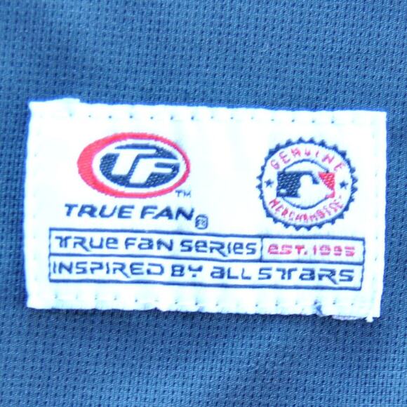 Detroit Tigers MLB Genuine Merchandise Large Navy Blue w/ Orange Sleeves - Picture 4 of 6